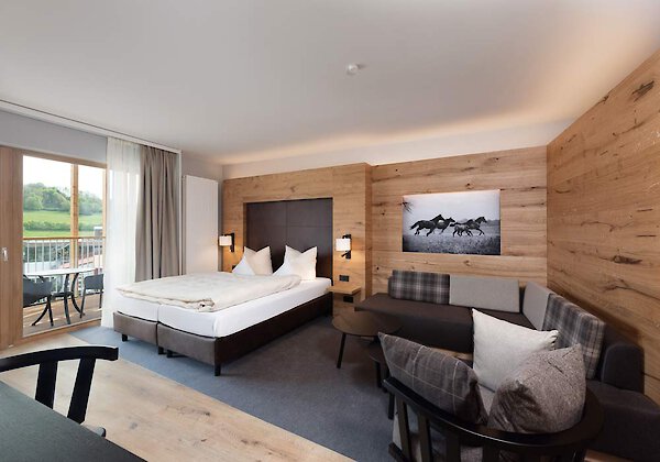 Zimmer im Familienhotel im Bayerischen Wald